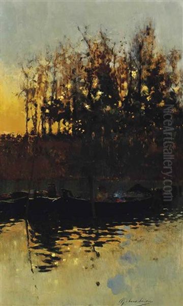 A Rest On The Venetian Lagoon - view 1