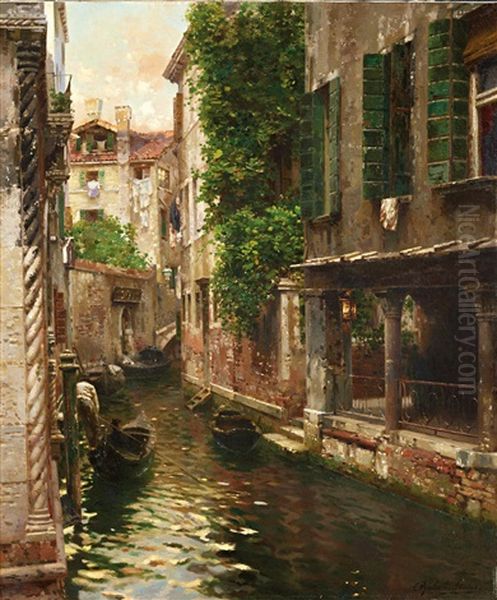 Canal In Venice - view 1