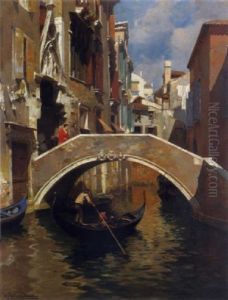 Partie Aus Venedig by Rubens Santoro