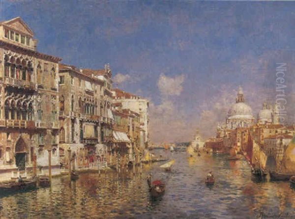 Venezia, Il Canal Grande Alla Salute - view 1