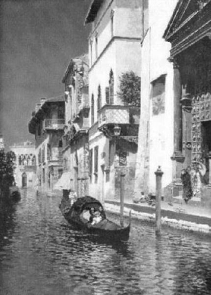 Sortie De L'eglise, Venise - view 1