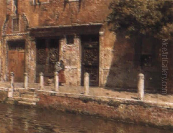 By A Venetian Canal - view 1