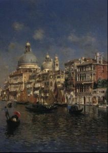 View Of The Grand Canal Looking Towards Santa Maria Della Salute View Of The Grand Canal Looking Towards Santa Maria Della Salute
