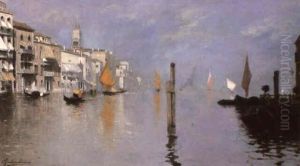 La Laguna, Venice by Rubens Santoro
