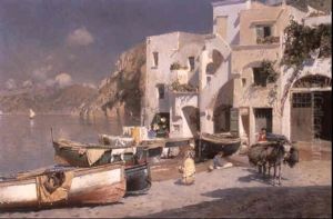 Marina Piccola, Capri by Rubens Santoro