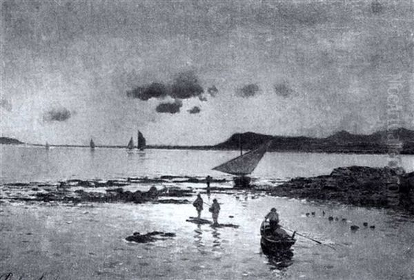 Boats In A Lagoon - view 1