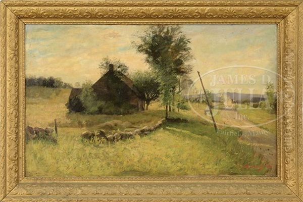 Homestead With Stone Wall - view 1
