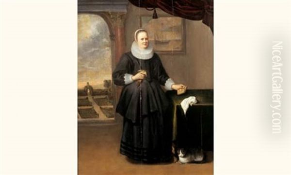 Portrait De Jeune Femme Dans Un Interieur - view 1