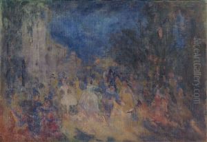 Carnival by Nikolai Nikolaevich Sapunov