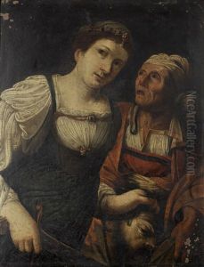 Judith With The Head Of Holofernes by Carlo Saraceni