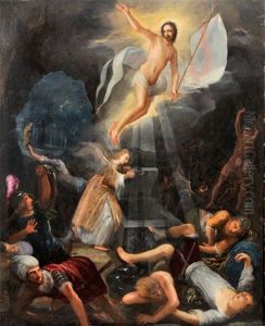 L'ascension Du Christ by Carlo Saraceni