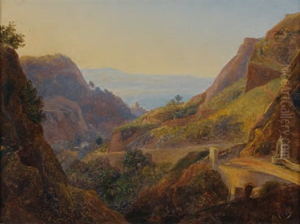 Vue De La Vallee Dei Mulieri A Amalfi - view 1