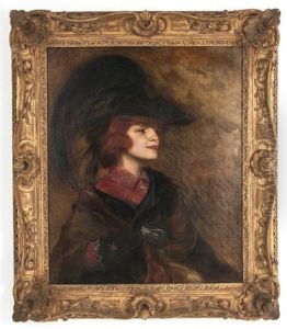 Portrait Of Mrs. Cora Brown