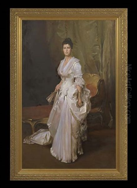 Portrait Of Margaret Stuyvesant Rutheford White (mrs. Henry White) - view 1