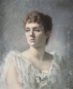 Portrait Of A Woman, Thought To Be Isabella Stuart Gardner