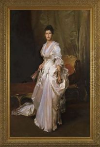 Portrait Of Margaret Stuyvesant Rutherford White by John Singer Sargent