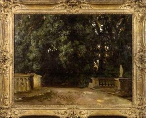A View Of The Park, Villa Torlonia, Frascati by John Singer Sargent