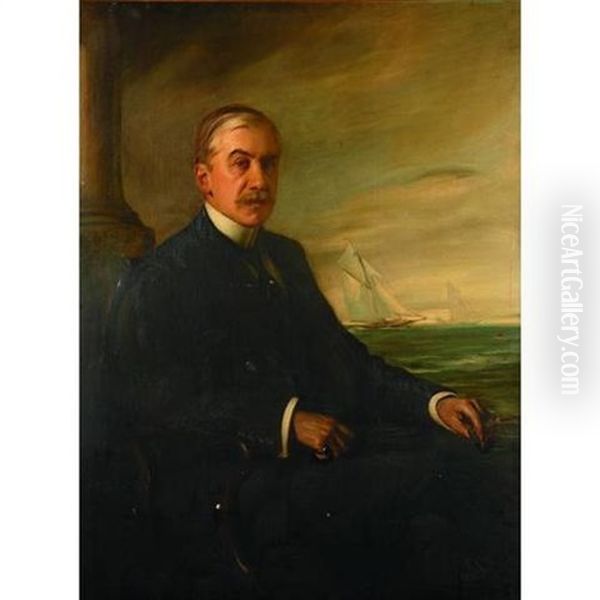 A Portrait Of Lord Queensborough - view 1