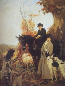 The Riding Party by John Singer Sargent