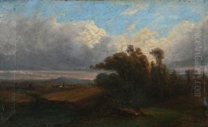 Barbizon Landscape by Michel Bouquet