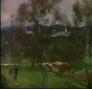 Olive Trees In Corfu by John Singer Sargent