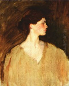 Portrait Of Miss Sally Fairchild by John Singer Sargent
