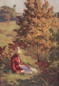 A Sunny Autumn Day by Paul Turner Sargent