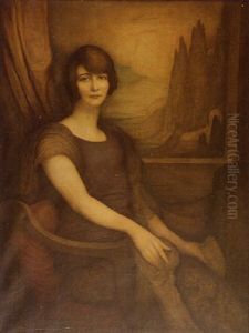 Femme Devant La Fenetre
