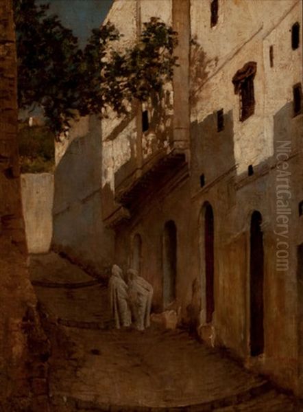 Street Scene In Algiers - view 1