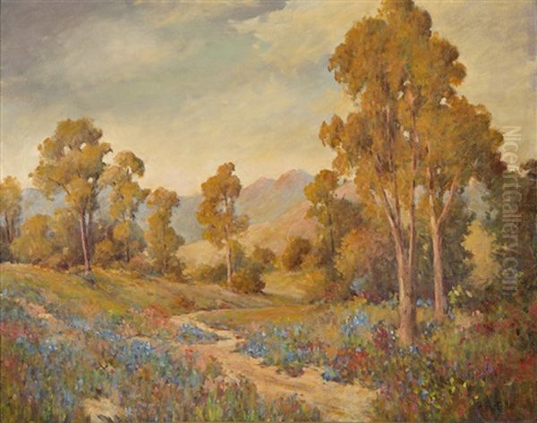 Flowering California Landscape - view 1