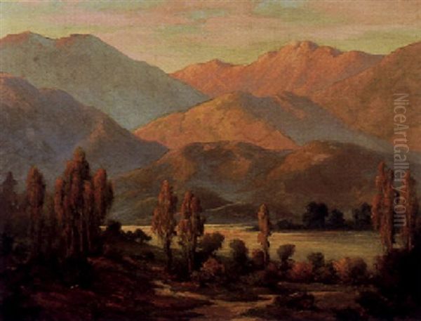 Path Leading To A Mountain River - view 1