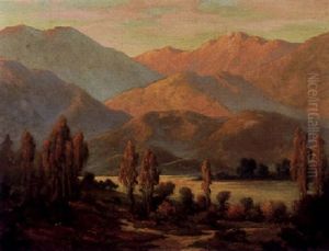 Path Leading To A Mountain River by Herbert Sartelle