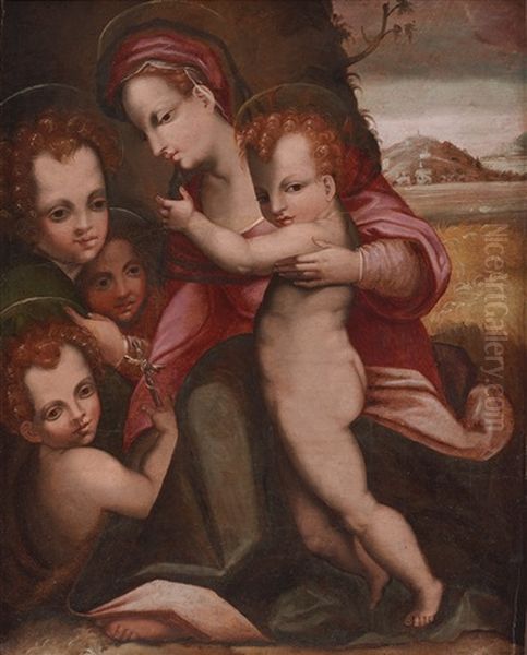 The Madonna With The Child - view 1