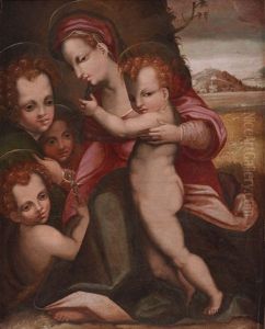 The Madonna With The Child by Andrea Del Sarto