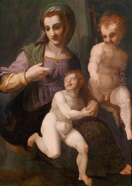 Madonna Mit Kind Und Dem Johannesknaben - view 1