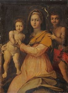 Madonna And The Infant Christ With St. John The Baptist