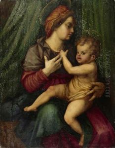 Madonna Mit Kind by Andrea Del Sarto
