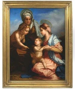 Madonna Mit Kind, Elisabeth Und Johannes