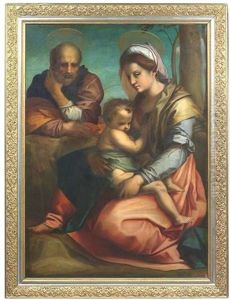 Heilige Familie by Andrea Del Sarto