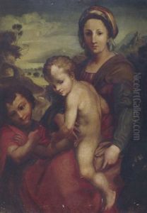 Madonna Mit Jesus Und Johannesknaben