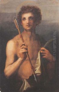 Saint Sebastien by Andrea Del Sarto