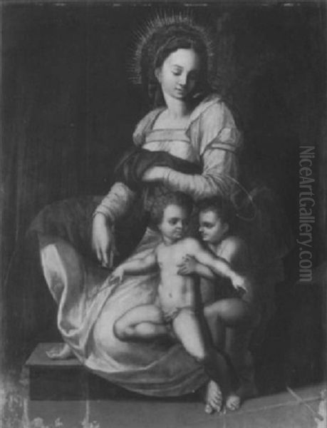 Madonna Mit Kind Und Dem Johannesknaben - view 1