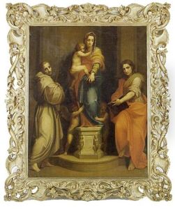 Madonna Del Arpie by Andrea Del Sarto