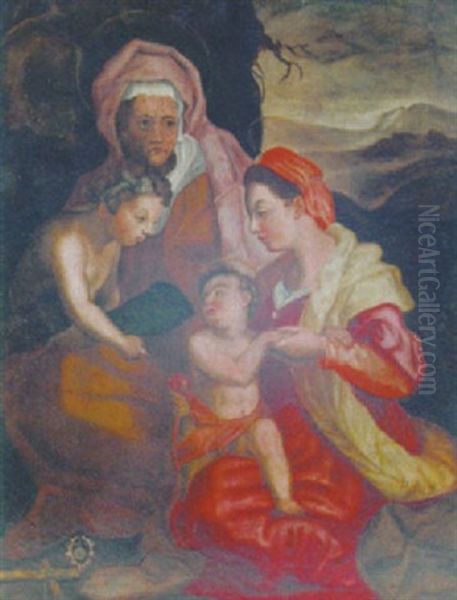 The Medici Holy Family - view 1