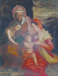 The Medici Holy Family by Andrea Del Sarto