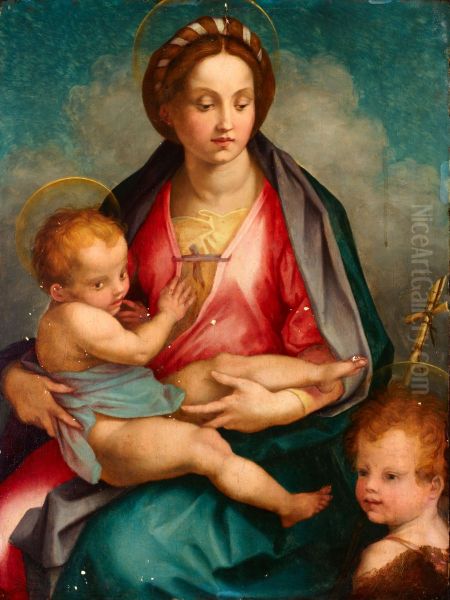 Madonna And Child With Saint John - view 1