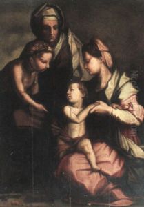 The Medici Holy Family by Andrea Del Sarto