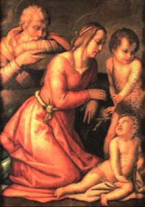 The Zanobi Bracci Holy Family by Andrea Del Sarto