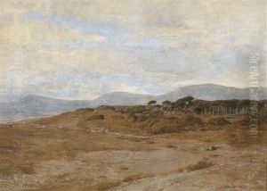Landschaft Bei Rom by Giulio Aristide Sartorio