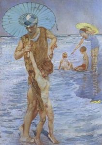 Sulla Spiaggia Di Fregene
